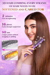 Meneflix Portable Mini Hair Straightener Cordless Rechargeable Mini Adjustable Hair Straightener Hot Comb